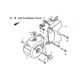 image: COVER, L.CRANKCASE see item 1