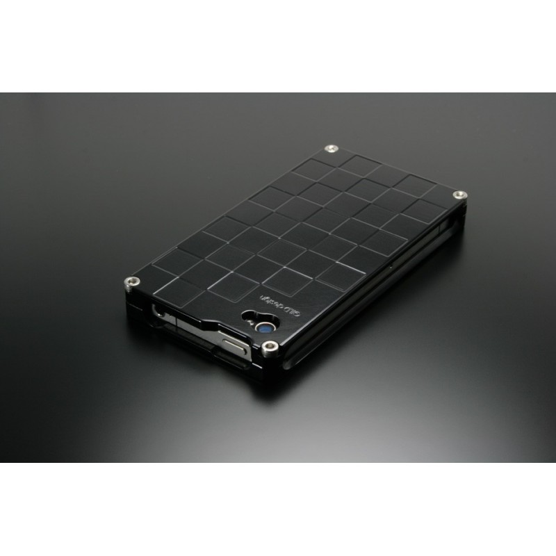image: Iphone 4/4S cover chequered black